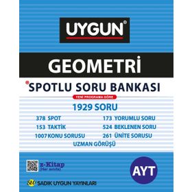 12. Sınıf Spotlu Geometri AYT-Sadık Uygun Yayınları