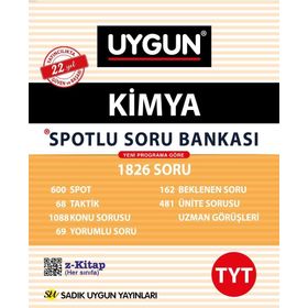 12. Sınıf Spotlu Kimya TYT-Sadık Uygun Yayınları