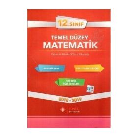 12. Sınıf Temel Düzey Matematik Kazanım Merkezli Soru Kitapçığı - Sonuç Yayınları