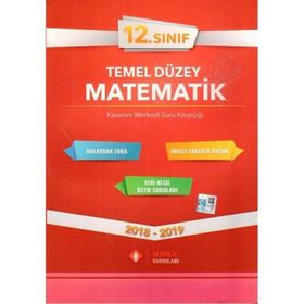 12. Sınıf Temel Düzey Matematik Kazanım Merkezli Soru Kitapçığı - Sonuç Yayınları