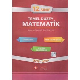 12. Sınıf Temel Düzey Matematik Kazanım Merkezli Soru Kitapçığı - Sonuç Yayınları
