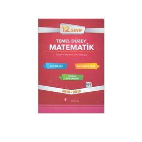 12. Sınıf Temel Düzey Matematik Tek Kitap - Sonuç Yayınları