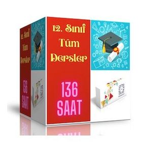 12. Sınıf Tüm Dersler Online Görüntülü Eğitim Seti - Kollektif