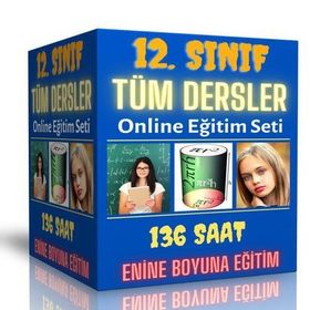 12. Sınıf Tüm Dersler Online Görüntülü Eğitim Seti - Kollektif
