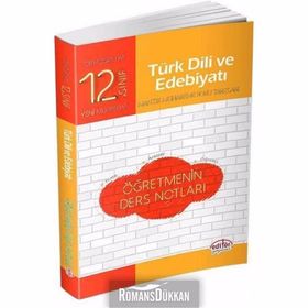12. Sınıf Türk Dili ve Edebiyatı Öğretmenin Ders Notları Editör Yayınları