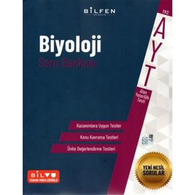 12. Sınıf Tyt - Ayt Biyoloji Soru Bankası - Bilfen Yayıncılık