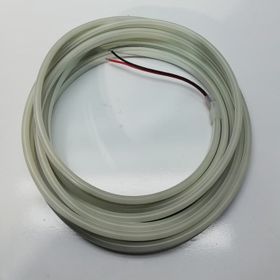 12 Volt Dış Mekan 5 Metre Beyaz Işık Neon Led