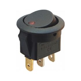 12 Volt Işıklı on-off 3 Pin Anahtar