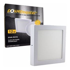 12 Watt Sıva Üstü Panel Kare Led