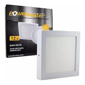 12 Watt Sıva Üstü Panel Kare Led