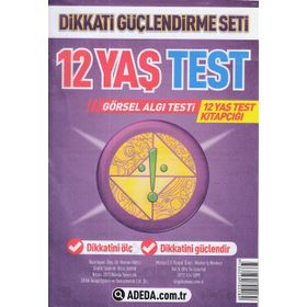 12 Yaş Test Görsel Algı Seti - 12 Yaş Test Kitapçığı - Doç. Dr. Osman Abalı