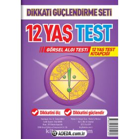 12 Yaş Test Görsel Algı Seti - 12 Yaş Test Kitapçığı - Doç. Dr. Osman Abalı