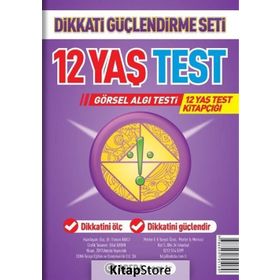 12 Yaş Test Görsel Algı Seti - 12 Yaş Test Kitapçığı - Doç. Dr. Osman Abalı