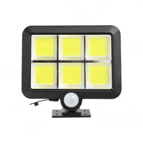 120 Cob Led Solar Panel Güneş Enerjili Bahçe 3 Mod Duvar Lambası
