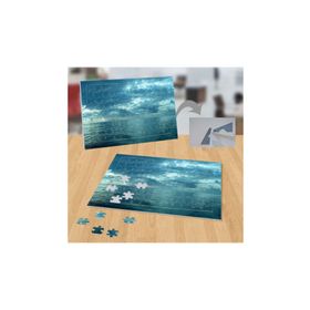 12037732 Bulutlu Gökyüzü Deniz Doğa 99 Parça Puzzle Yapboz Tablo
