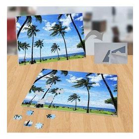 12095983 Palmiyeler Gökyüzü Deniz Doğa 99 Parça Puzzle Yapboz Tablo