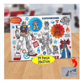 1223 Yapay Zeka Güçlü Robotlar 99 Parça Puzzle Yapboz Tablo