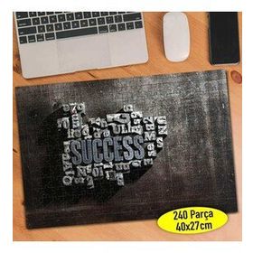 12274374 Tipgrafi Success Yazılı 240 Parça Puzzle Yapboz