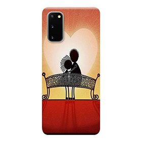 123 Samsung Galaxy S20 SM-G980F Love Bank Baskılı Silikon Kılıf