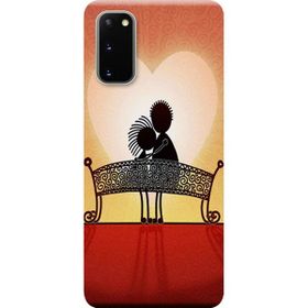 123 Samsung Galaxy S20 SM-G980F Love Bank Baskılı Silikon Kılıf