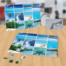 1235657 Tatil Yerleri Berrak Deniz 99 Parça Puzzle Yapboz