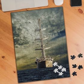 1237 Yelkenli Gemi 240 Parça Puzzle Yapboz