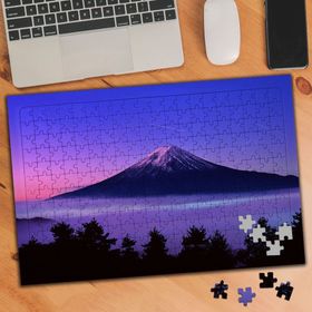 123987 Japonya Fuji Dağı Manzara 240 Parça Puzzle Yapboz