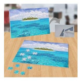 12406960 Mavi Deniz Küçük Ada 99 Parça Puzzle Yapboz Tablo