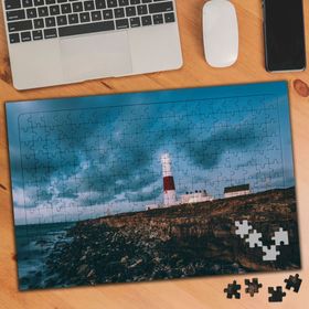 1246049 Fener Deniz Kıyısı 240 Parça Puzzle Yapboz