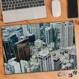 1246535 Şehrin Bina Hali 240 Parça Puzzle Yapboz