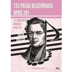 125 Pasaj Alıştırması Opus 261 Gece Kitaplığı