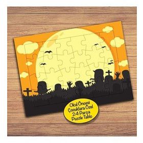 125PZ Hallowen Zombiler Çocuklara Özel Puzzle Yapboz Tablo