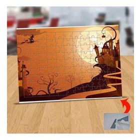 126215971 Uçurum Kenarında Şato 99 Parça Puzzle Yapboz Tablo
