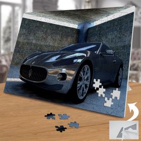 12631 Exotic Cars Calendar 240 Parça Puzzle Yapboz