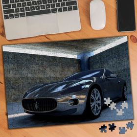 12631 Exotic Cars Calendar 240 Parça Puzzle Yapboz