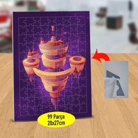 12687 Uzay Boşluğunda Uzay Mekiği 99 Parça Puzzle Yapboz Tablo