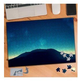 127 Görkemli Dağ Manzarası 240 Parça Puzzle Yapboz Tablo