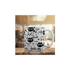 1273-148 Sevimli Hayvan Kedicikler Meow Kupa Bardak