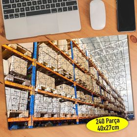 127809008 Fabrikanın Depo Alanı 240 Parça Puzzle Yapboz