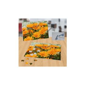 12806848 Sarı Çiçekler Bitki Doğa 99 Parça Puzzle Yapboz Tablo