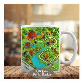 1284-12187 Oyun Şehri Kupa Bardak