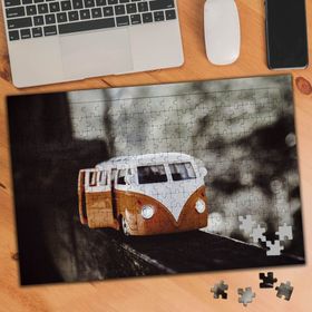 1284040 Minyatür Karavan Retro 240 Parça Puzzle Yapboz