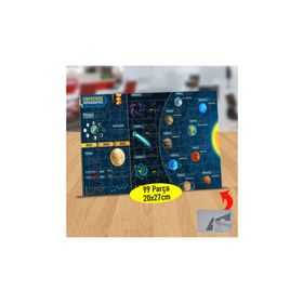 128414641 Gök Bilimi Gezegen Tanımı 99 Parça Puzzle Yapboz Tablo