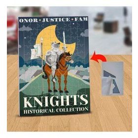 12845554 Atın Üstündeki Şövalye 99 Parça Puzzle Yapboz Tablo