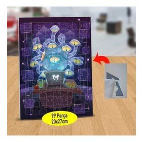 12848923 Yılan Göz Canavarı 99 Parça Puzzle Yapboz Tablo