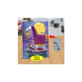 12849936 Tekneden Işık Tutan Zürafa 99 Parça Puzzle Yapboz Tablo