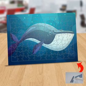 128763 Okyanus Canlısı Yaşlı Balina 99 Parça Puzzle Yapboz Tablo
