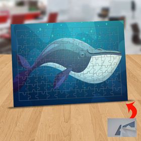 128763 Okyanus Canlısı Yaşlı Balina 99 Parça Puzzle Yapboz Tablo