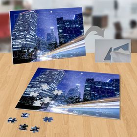 12957277 Şehir Caddesi Işık Hızı Binalar 99 Parça Puzzle Yapboz Tablo