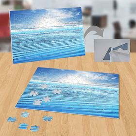 12995806 Berrak Deniz Güneş Gökyüzü 99 Parça Puzzle Yapboz Tablo